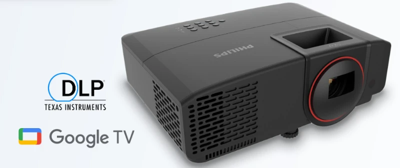 Projektorius Philips GamePix 800 | Full HD (1920x1080) | 2600 ANSI liumenų | 1500:1 | Juodas | Smart Gaming aprašymas - Prekės nuotrauka