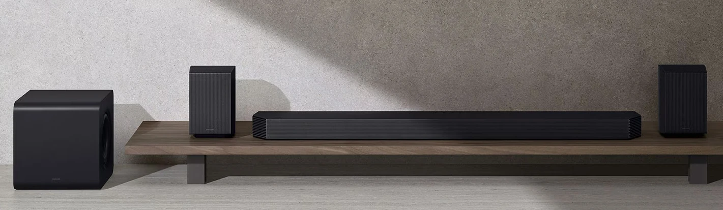 Namų kino sistema Samsung HW-Q930F 9.1.4 Dolby Atmos Soundbar aprašymas - Prekės nuotrauka