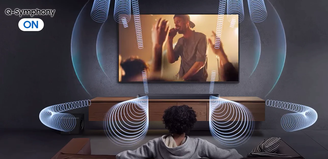 Namų kino sistema Samsung HW-Q930F 9.1.4 Dolby Atmos Soundbar aprašymas - Prekės nuotrauka