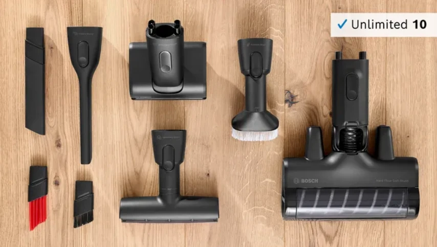 Belaidis dulkių siurblys Bosch BCS931GAC aprašymas - Prekės nuotrauka