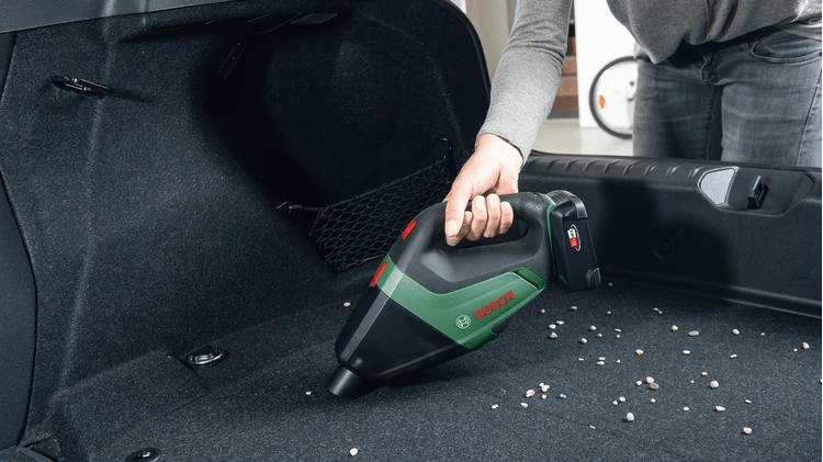 Dulkių siurblys Bosch UniversalVac 18 | Su 1x 2,5 Ah akumuliatoriumi ir įkrovikliu aprašymas - Prekės nuotrauka