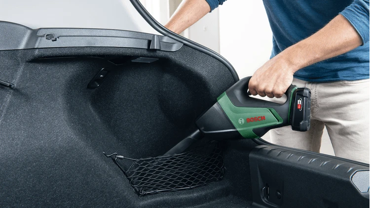 Akumuliatorinis dulkių siurblys Bosch UniversalVac 18, be akumuliatoriaus ir įkroviklio aprašymas - Prekės nuotrauka
