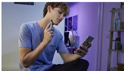 Philips Skustuvas OneBlade 1st Shave QP1324/20 aprašymas - Prekės nuotrauka