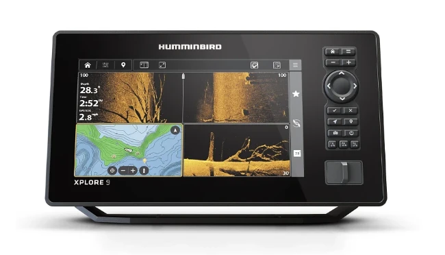 Humminbird XPLORE 9 CMSI+ echolotas aprašymas - Prekės nuotrauka