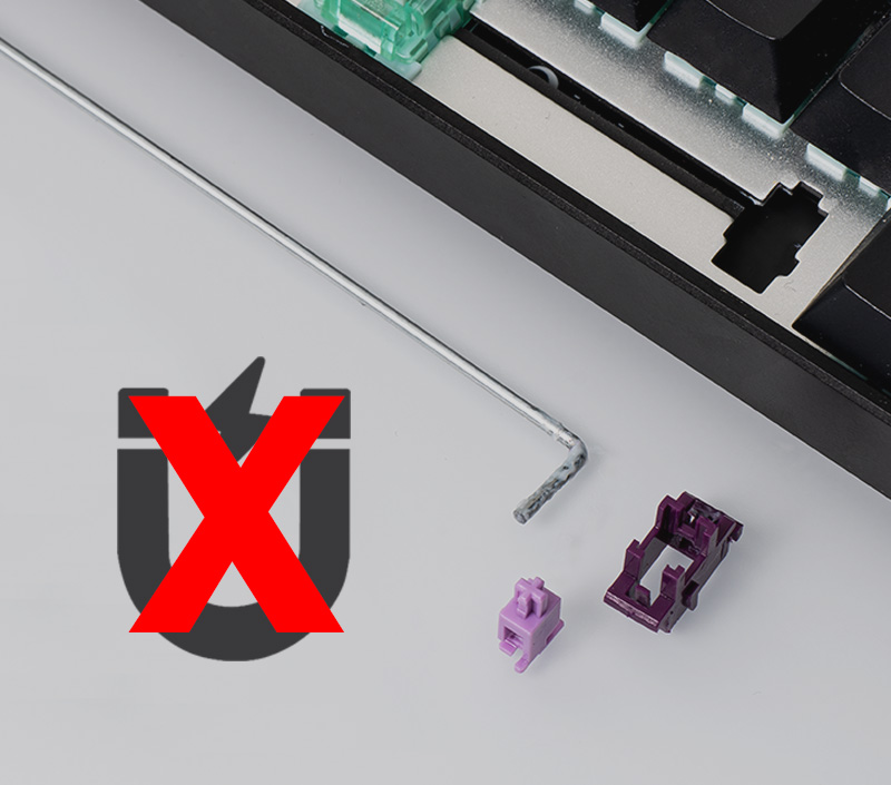 Other Laidinė klaviatūra Akko MonsGeek FUN60 Pro Gaming, USB-C, RGB, magnetiniai perjungikliai, ANSI (US), Juodos spalvos aprašymas - Prekės nuotrauka