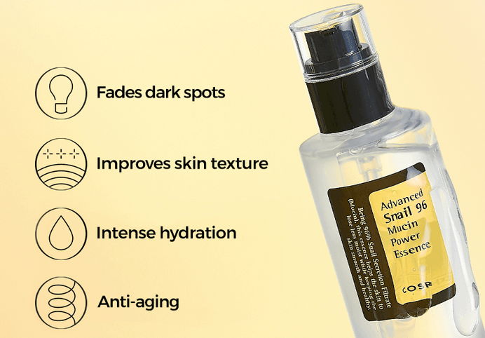 Cosrx Advanced Snail 96 Mucin Power Essence Veido esencija su sraigių mucinu, 100 ml aprašymas - Prekės nuotrauka