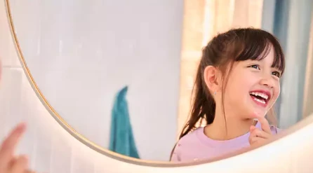 Philips Sonicare For Kids 4 dalių šepetėlių galvučių pakuotė HX6044/90 aprašymas - Prekės nuotrauka