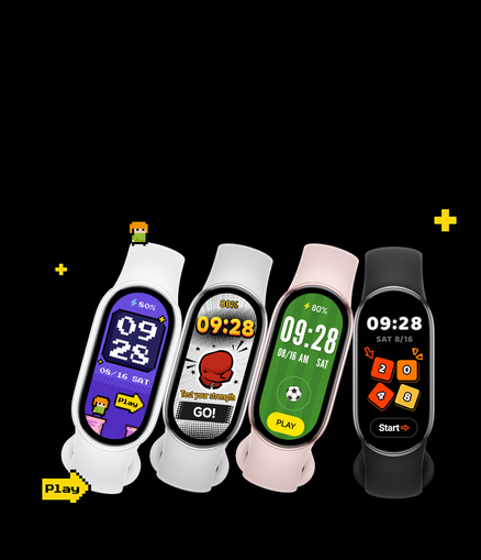Išmanioji apyrankė Xiaomi Smart Band 10, Juodos spalvos aprašymas - Prekės nuotrauka
