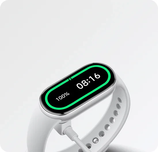 Išmanioji apyrankė Xiaomi Smart Band 10, Sidabro spalvos aprašymas - Prekės nuotrauka