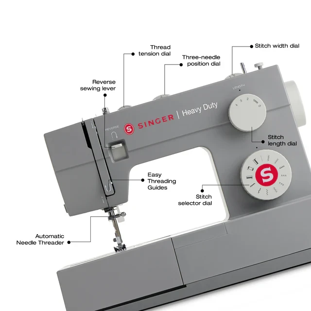 SINGER® Heavy Duty 4411 siuvimo mašina aprašymas - Prekės nuotrauka