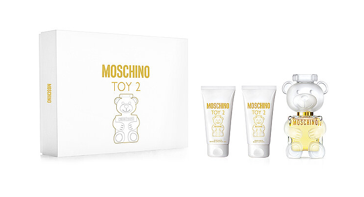 Moschino Toy 2 rinkinys moterims (EDP, 50 ml + kūno losjonas, 50 ml + dušo gelis, 50 ml) aprašymas - Prekės nuotrauka