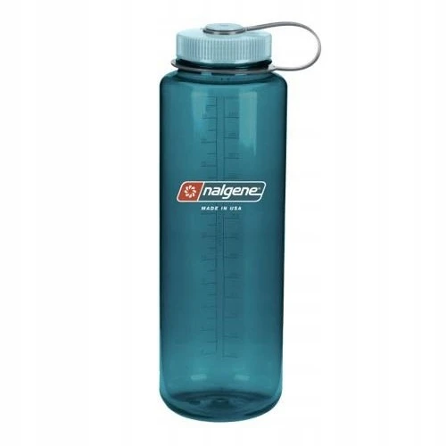 Plataus kaklo butelis-gertuvė Nalgene Silo WM, 1,5 l, mėlynas aprašymas - Prekės nuotrauka