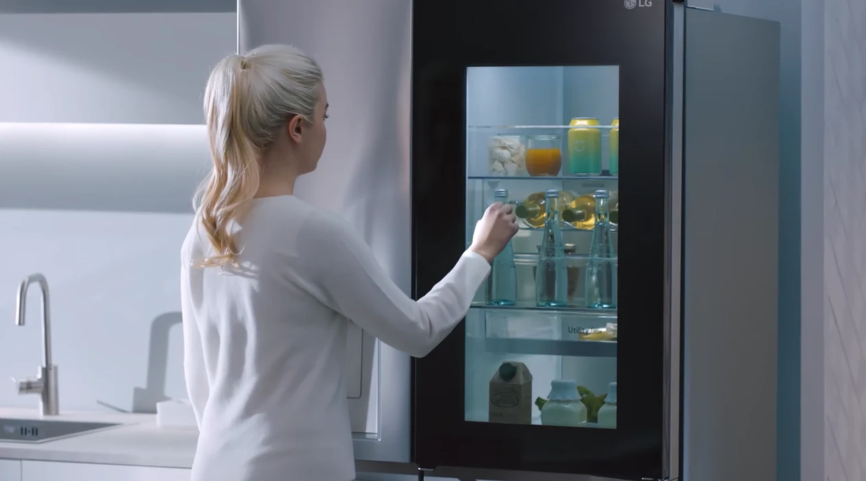 Dviduris šaldytuvas LG GSXV91MCAE, 635 l, 1,79 m, Wi-Fi, pilkas aprašymas - Prekės nuotrauka