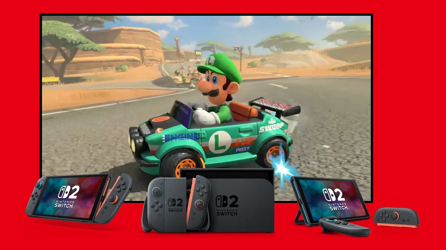 Nešiojama žaidimų konsolė Nintendo Switch 2, 7.9