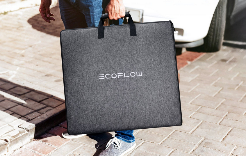 Sulankstomas nešiojamas saulės modulis EcoFlow NextGen 160 W aprašymas - Prekės nuotrauka