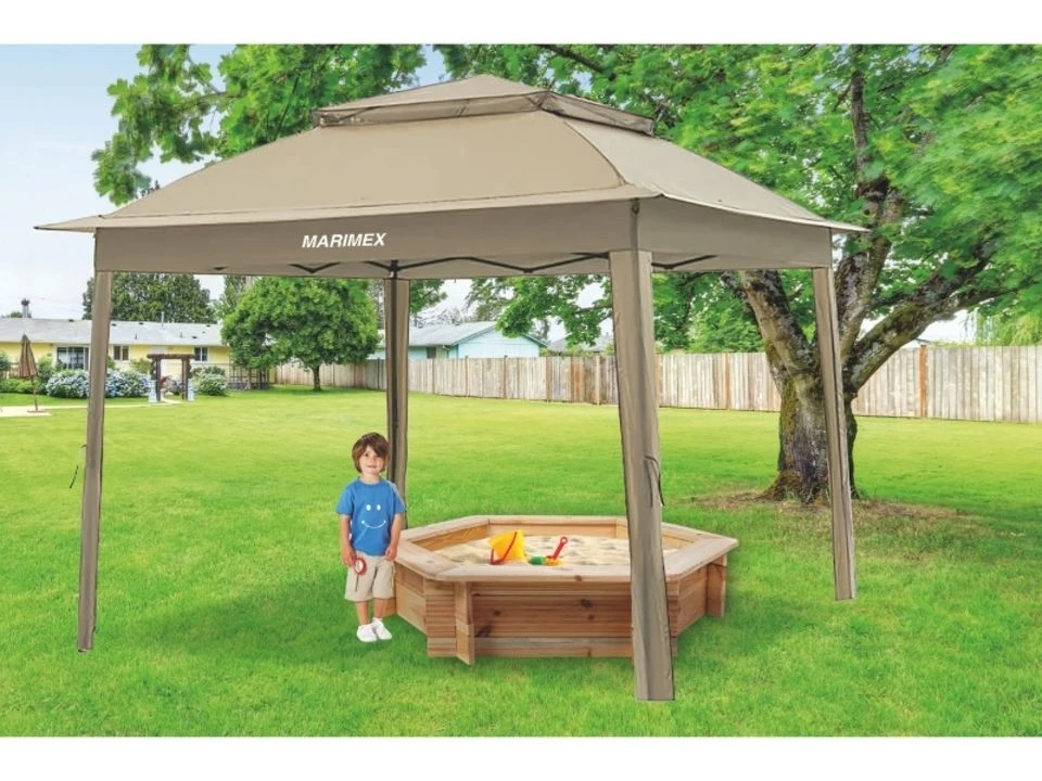 Lauko pavėsinė Marimex Garden Vista, smėlio spalvos (10970574) aprašymas - Prekės nuotrauka