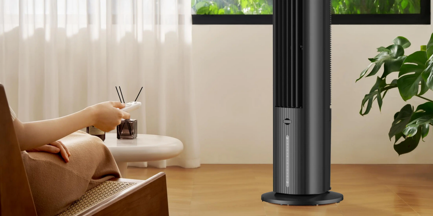 Oro vėsintuvas-valytuvas Midea MAC401R0BPK, 4 l, 45 W, jonizuojantis, juodas aprašymas - Prekės nuotrauka
