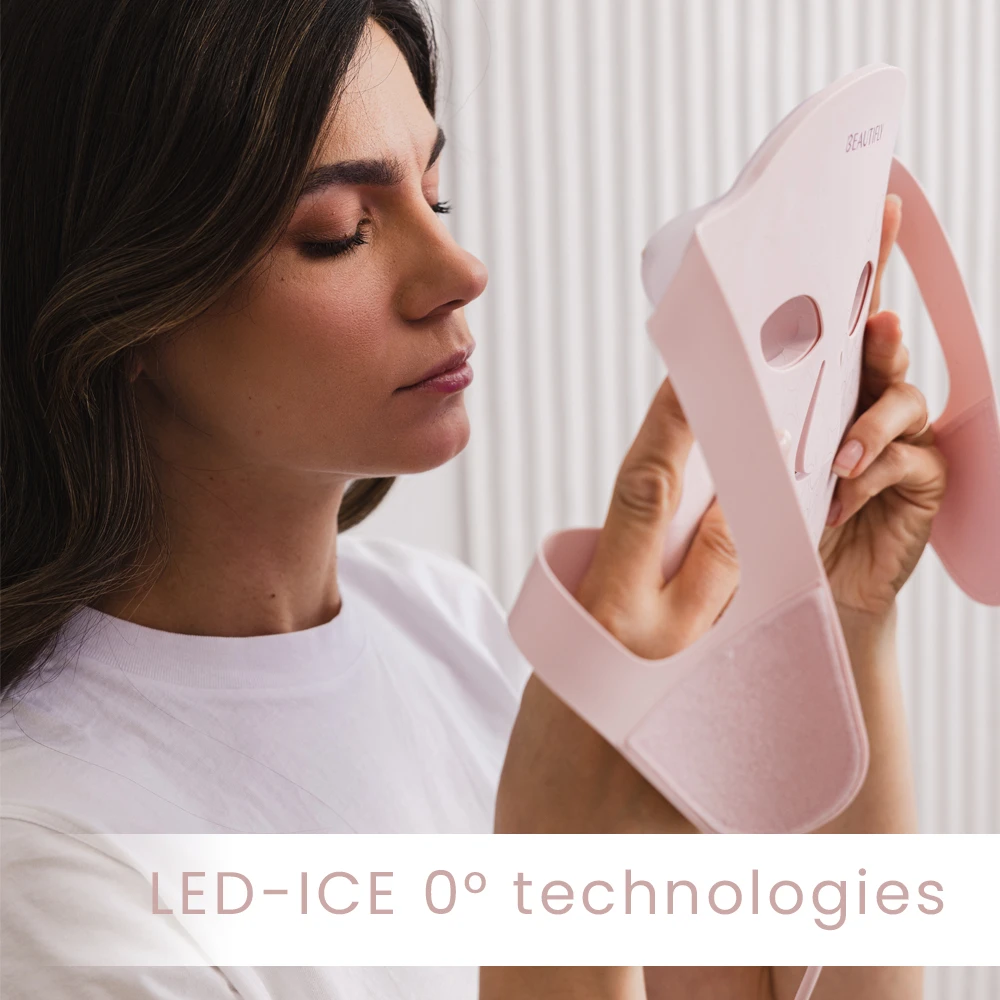 Beautifly Aura Glam Pro LED šviesos terapijos kaukė veidui aprašymas - Prekės nuotrauka
