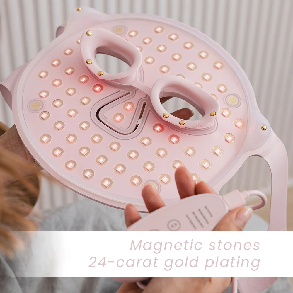Beautifly Aura Glam Pro LED šviesos terapijos kaukė veidui aprašymas - Prekės nuotrauka