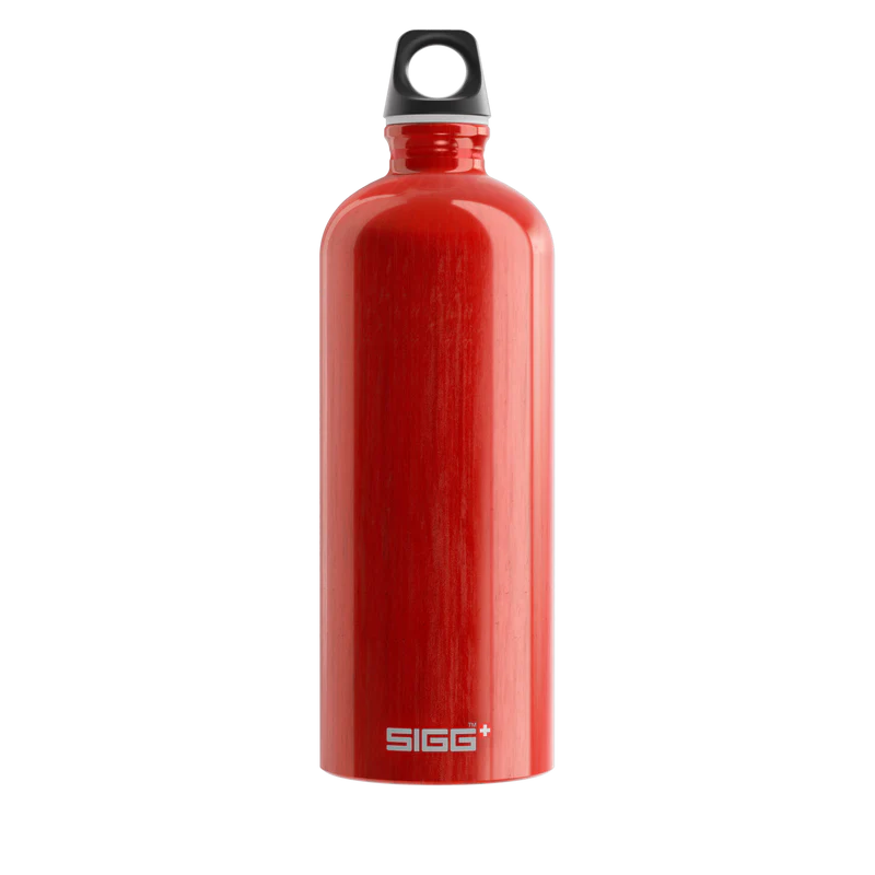 Gertuvė SIGG Traveller, 1 l, raudona aprašymas - Prekės nuotrauka