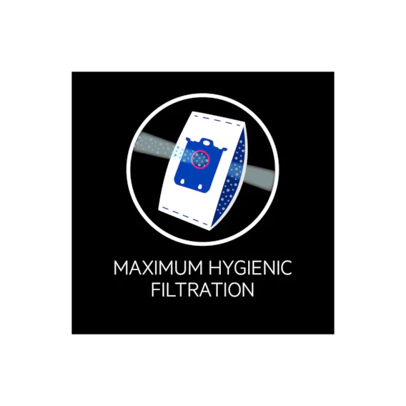 Dulkių siurblio maišeliai Electrolux E201SM s-bag® Classic Long Performance, 12 vnt., 3,5 l aprašymas - Prekės nuotrauka