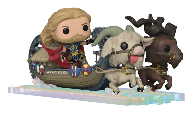 FUNKO POP! Vinilinė figūrėlė: Marvel: Thor Love and Thunder - Goat Boat, 10 cm aprašymas - Prekės nuotrauka
