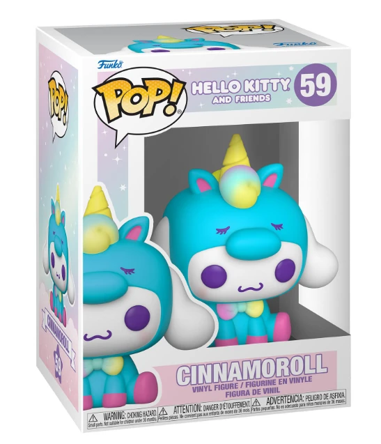 FUNKO POP! Vinilinė figūrėlė: Hello Kitty - Cinnamoroll, 8.5 cm aprašymas - Prekės nuotrauka