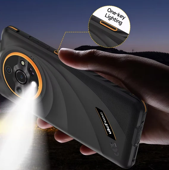 Išmanusis telefonas Ulefone Armor X31 Pro 8/256 GB, Juodos ir žalios spalvos aprašymas - Prekės nuotrauka