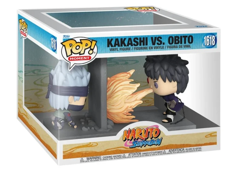 FUNKO POP! Vinilinė figūrėlė: Naruto Shippuden - Kakashi vs Obito, 9.5 cm aprašymas - Prekės nuotrauka