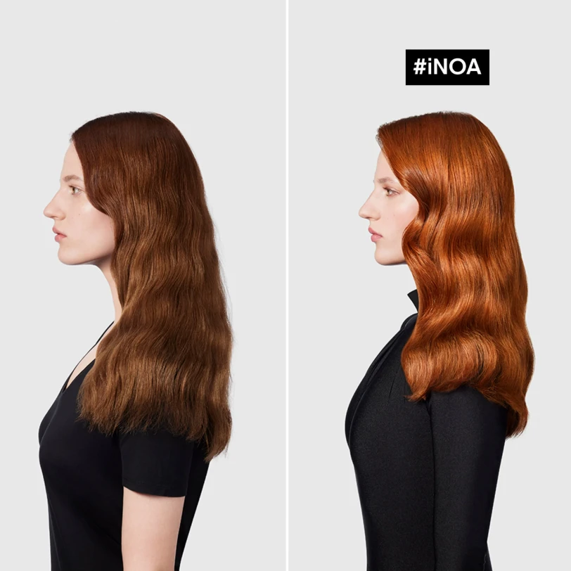 L‘Oreal Professionnel iNOA plaukų dažai | spalva: 5.6 - Intense Light Red Brown, 60 ml aprašymas - Prekės nuotrauka