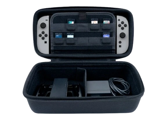 Dėklas Nacon, skirtas Nintendo Switch 2, Juodas aprašymas - Prekės nuotrauka