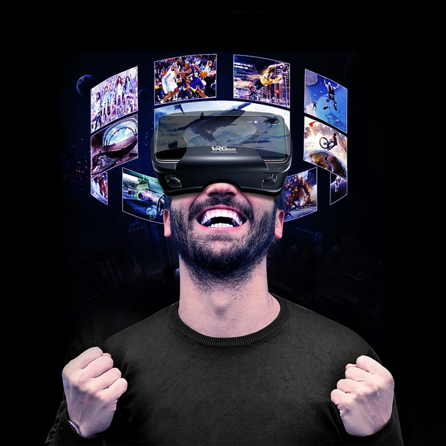 Virtualiosios realybės akiniai Strado VRG PRO aprašymas - Prekės nuotrauka