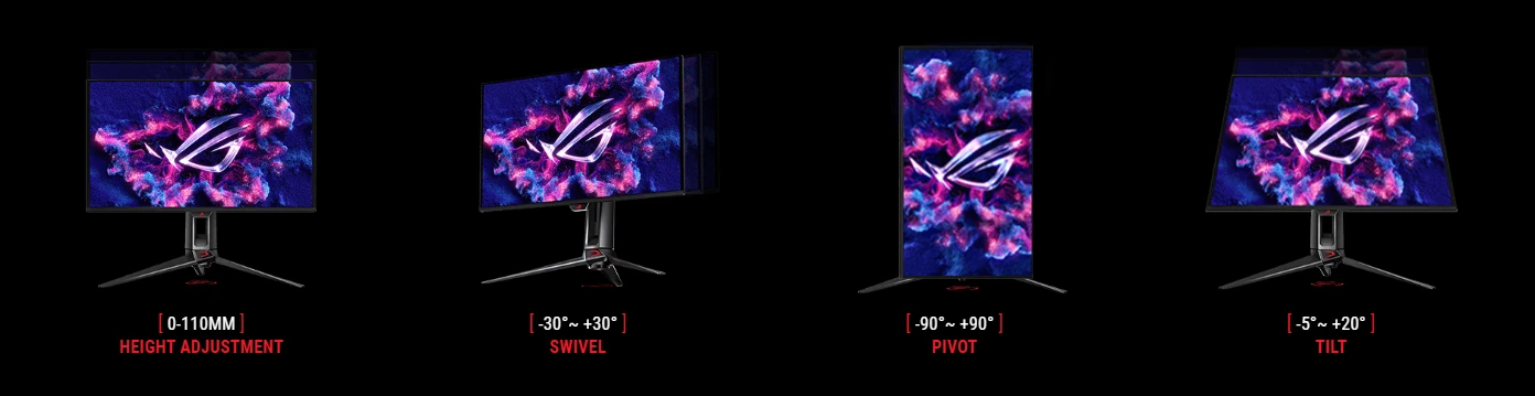 Žaidimų monitorius ASUS ROG Swift OLED PG27UCDM 27 colių (90LM0B30-B01971) aprašymas - Prekės nuotrauka