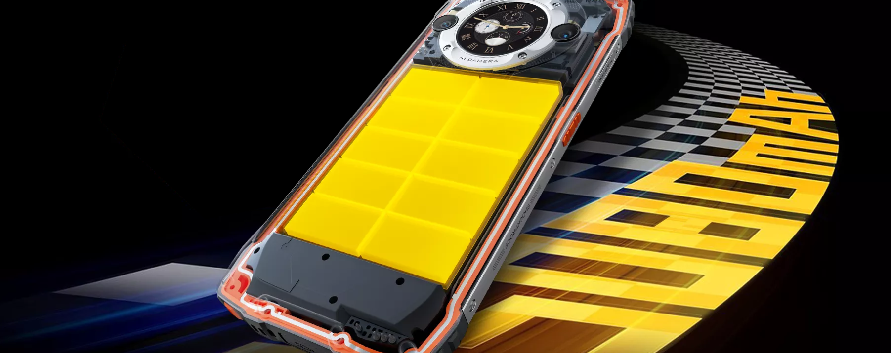 Išmanusis telefonas Blackview BV9300 Pro | 12/256 GB | juodos spalvos aprašymas - Prekės nuotrauka