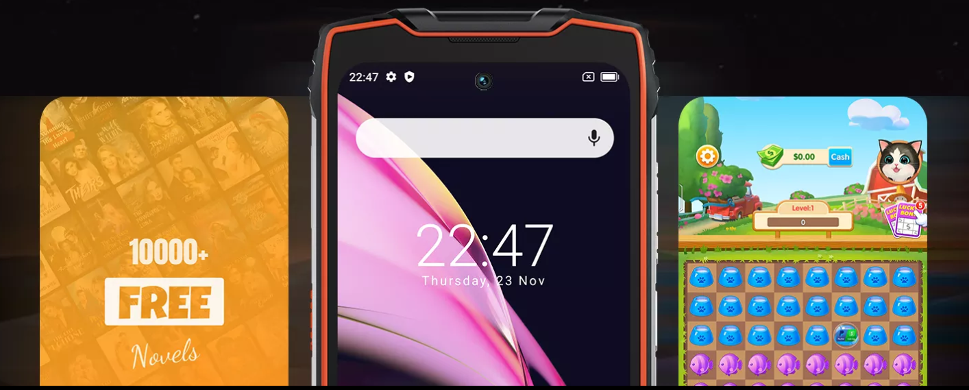 Išmanusis telefonas Blackview BV9300 Pro | 12/256 GB | juodos spalvos aprašymas - Prekės nuotrauka