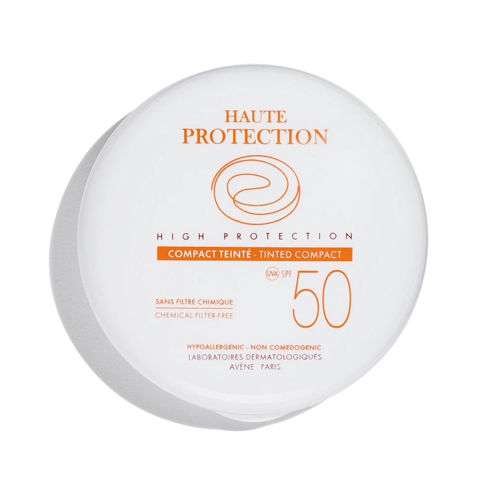 Apsauginė kompaktinė veido pudra AVENE SUN, SPF 50+, atspalvis: Beige, 10 g aprašymas - Prekės nuotrauka
