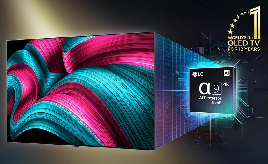 „Televizorius LG OLED65C5ELB“ 165 cm / 65 colių 4K OLED išmanusis televizorius aprašymas - Prekės nuotrauka