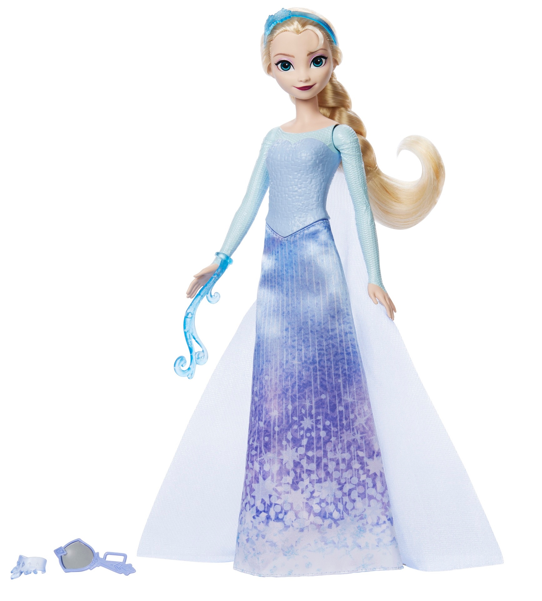 Mattel DISNEY FROZEN SPIN and REVEAL Elzos siurprizų rinkinys (JBG59) aprašymas - Prekės nuotrauka