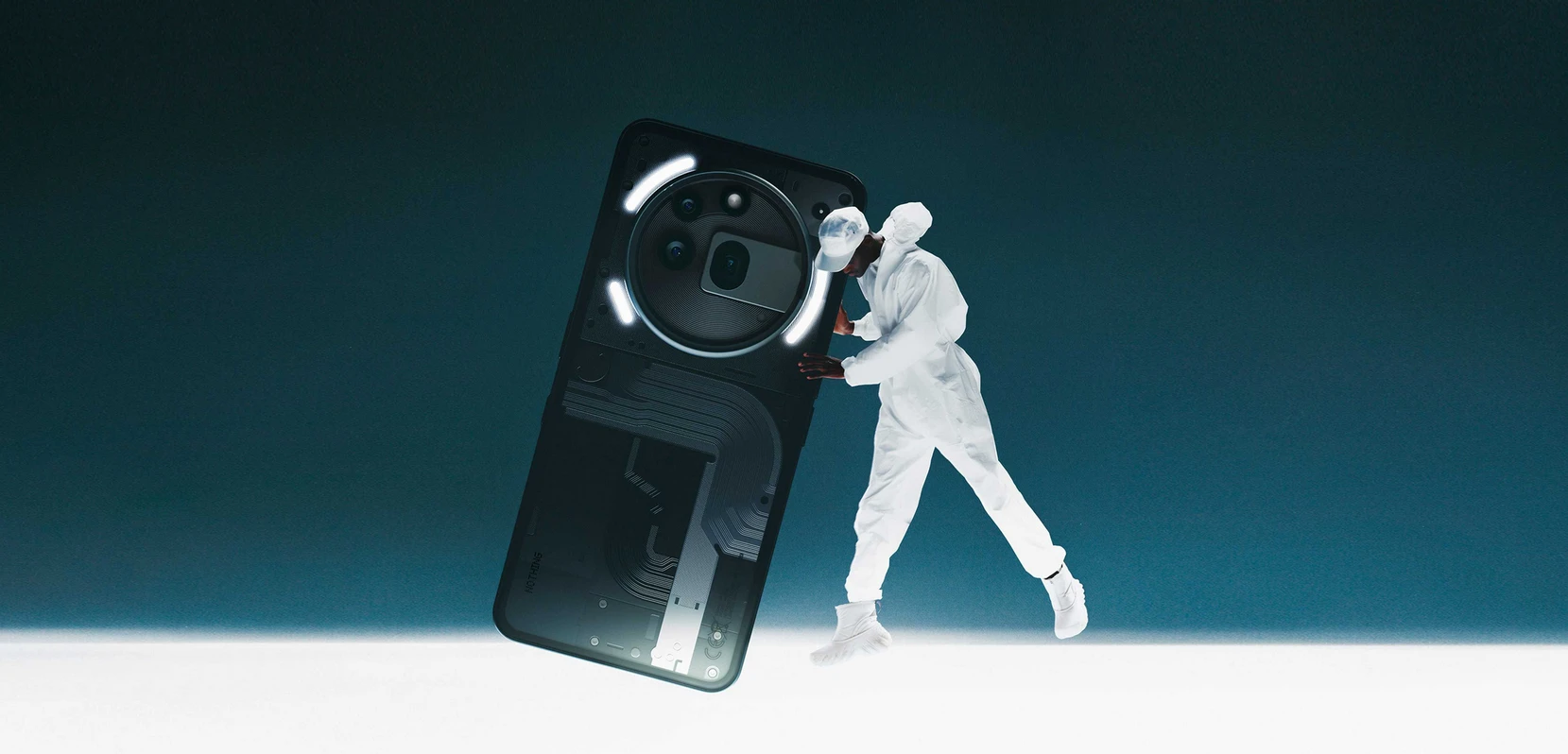 NOTHING Phone(3a) Pro 5G 12/256GB Black aprašymas - Prekės nuotrauka
