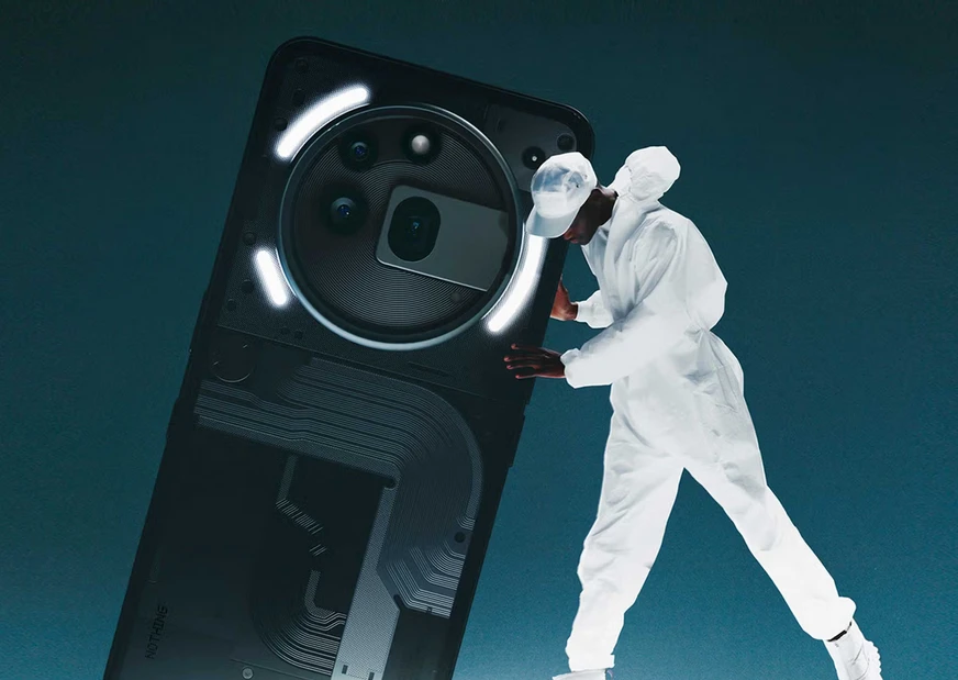 NOTHING Phone(3a) Pro 5G 12/256GB Black aprašymas - Prekės nuotrauka