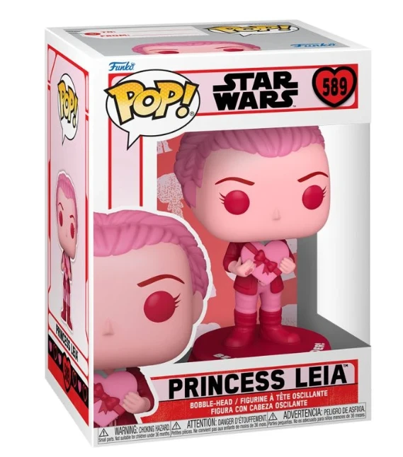 FUNKO POP! Vinilinė figūrėlė: Žvaigždžių karai - Princess Leia, 10 cm aprašymas - Prekės nuotrauka