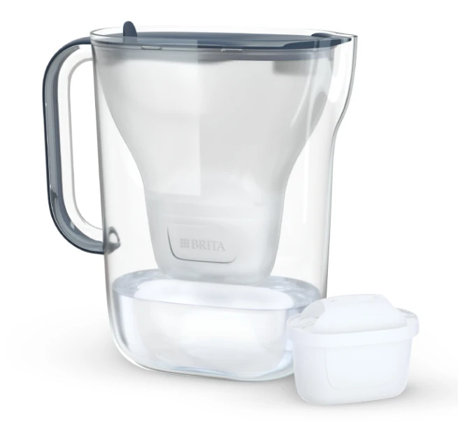 Vandens filtravimo ąsotis BRITA Style Essential 2.4L, baltas su vandens filtrais MAXTRA PRO PURE PERFORMANCE, 4 vnt. aprašymas - Prekės nuotrauka