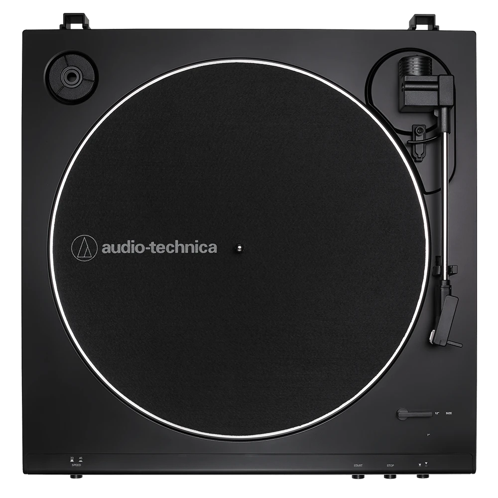 Visiškai automatinis patefonas su diržine pavara Audio Technica AT-LP60XBK aprašymas - Prekės nuotrauka