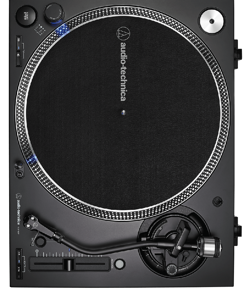 Profesionalus DJ patefonas Audio Technica AT-LP140XP, juodas aprašymas - Prekės nuotrauka