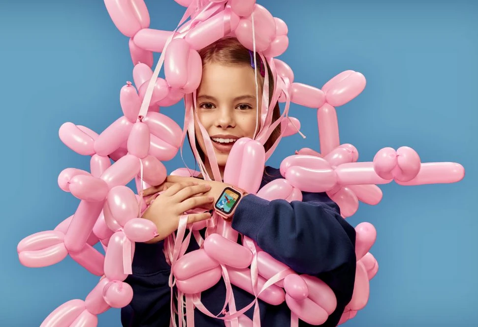 Vaikiškas išmanusis laikrodis Garett Kids Vibe 4G, su lietuvišku meniu, mėlynas aprašymas - Prekės nuotrauka