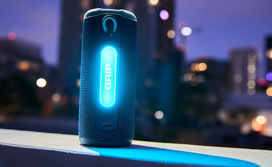 Nešiojama kolonėlė JBL Grip, raudona aprašymas - Prekės nuotrauka