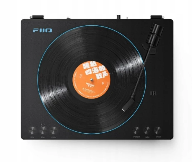 FiiO TT13 – automatinis patefonas su nuotolinio valdymo pultu, juodas aprašymas - Prekės nuotrauka