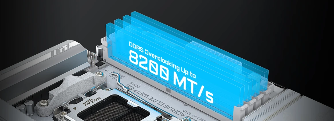 Pagrindinė plokštė GIGABYTE B850 AORUS ELITE WIFI7 ICE aprašymas - Prekės nuotrauka