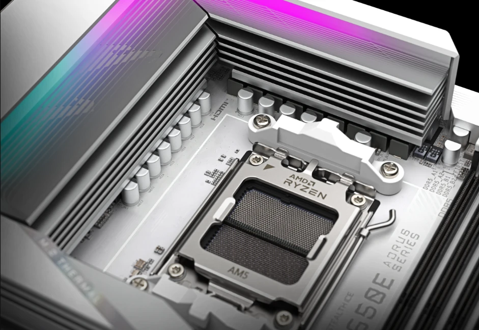 Pagrindinė plokštė GIGABYTE B650E AORUS STEALTH ICE aprašymas - Prekės nuotrauka