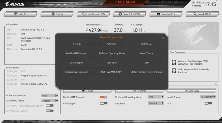 Pagrindinė plokštė GIGABYTE B850 AORUS ELITE WIFI7 ICE aprašymas - Prekės nuotrauka